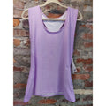 Starting Point Womens Tank Top XL Lavender Racerback Athletic Performance NWT