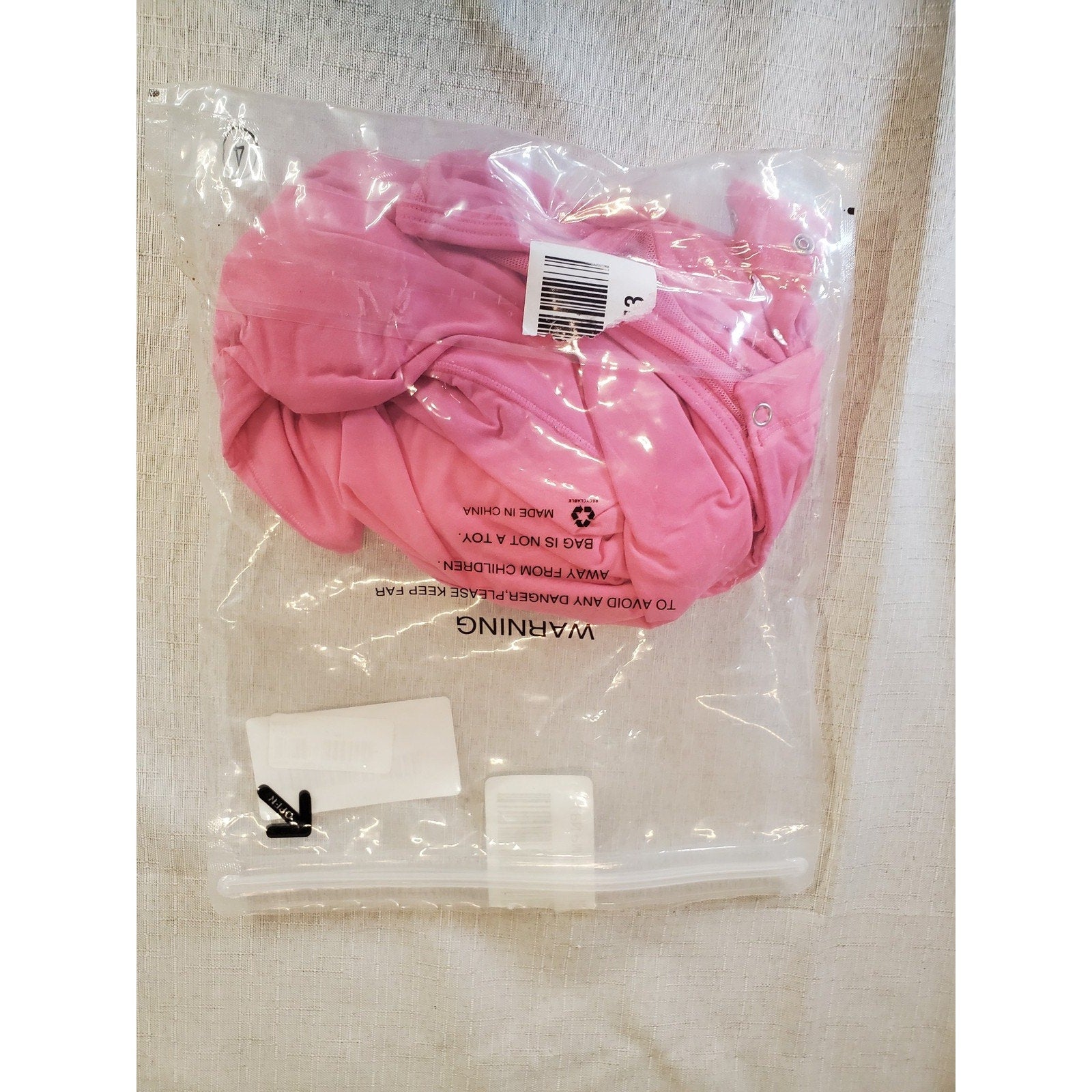 Womens Bodysuit M Hot Pink Mesh Sleeveless Scoop Neck Sheer Slim Fit Stretch