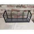 Black Metal Wire Utensil Flatware Organizer Kitchen Caddy 3 Compartment