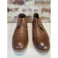Dexter Mens Chukka Boots Size 14 Brown Faux Leather Lace Up Casual