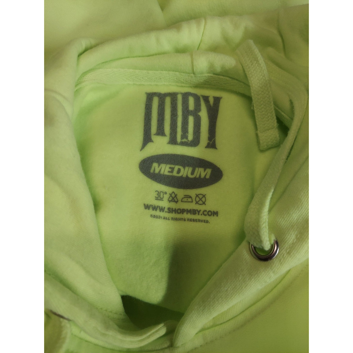 Moneybagg Yo Wockesha Drip Hoodie Safety YellowSz M Medium Pullover Sweatshirt