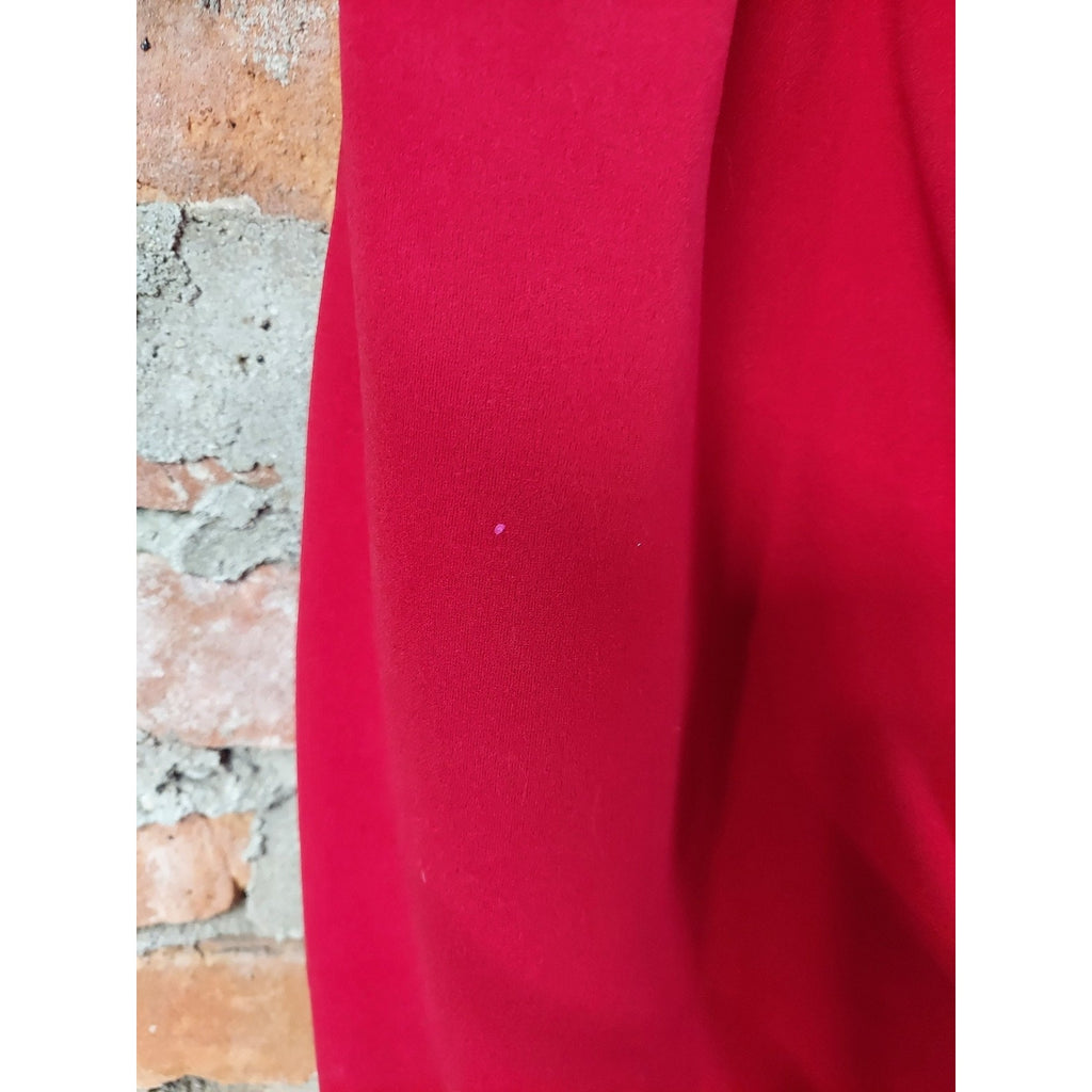 by&by Womens Red XXL Ruched V Neck Spaghetti Strap Mini Cocktail Dress