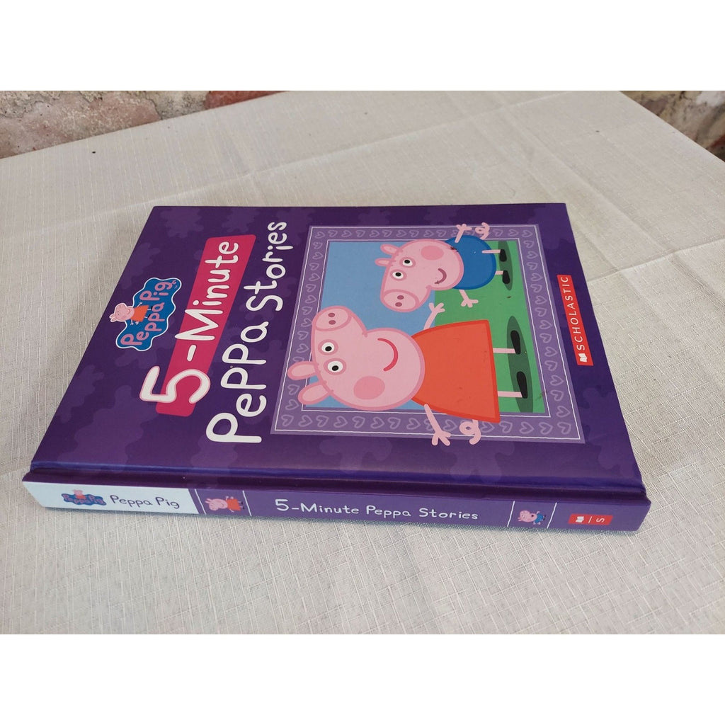 Peppa Pig 5-Minute Stories Hardcover Book Scholastic Childrens Kids Storybook