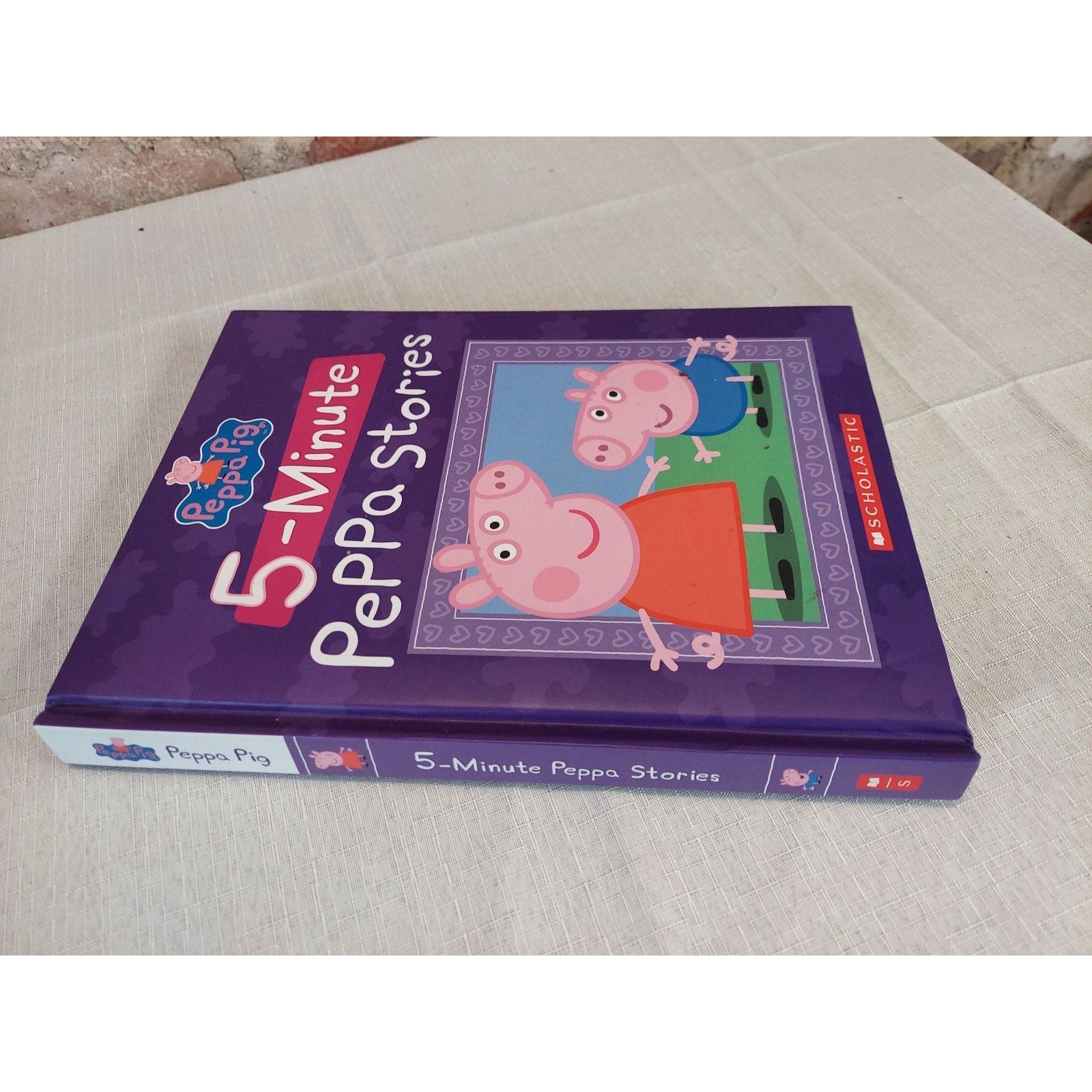 Peppa Pig 5-Minute Stories Hardcover Book Scholastic Childrens Kids Storybook