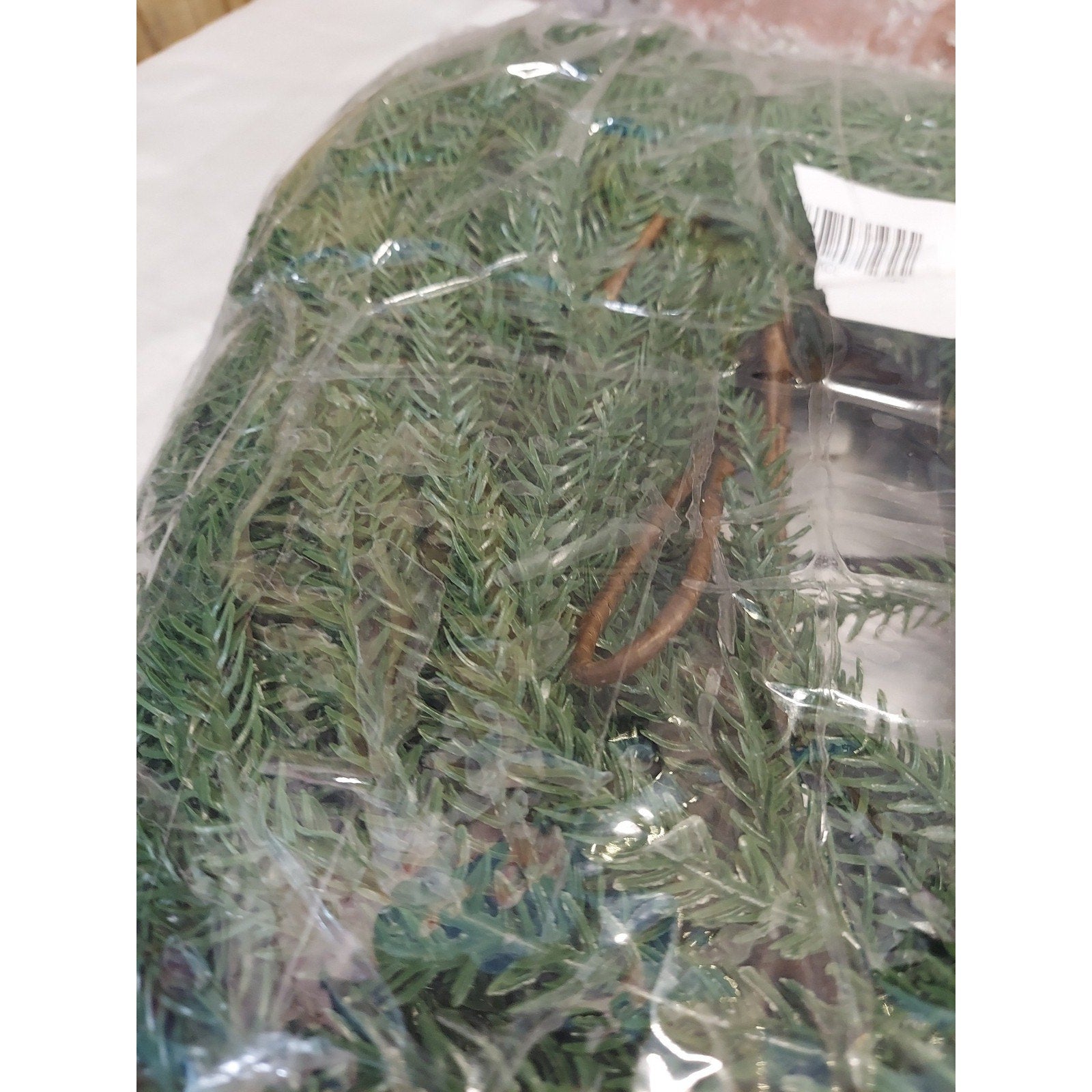 Artificial Green Evergreen Garland Christmas Holiday Decor Home Door Wall Accent