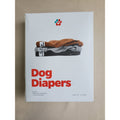 Pet Parents Dog Diapers Large 19-27 Inch Waist 3 Pack Washable Reusable