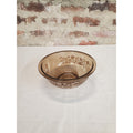 Pyrex Bowl Friendship Pattern Smoked Glass 323 1.5L Broiler Vintage