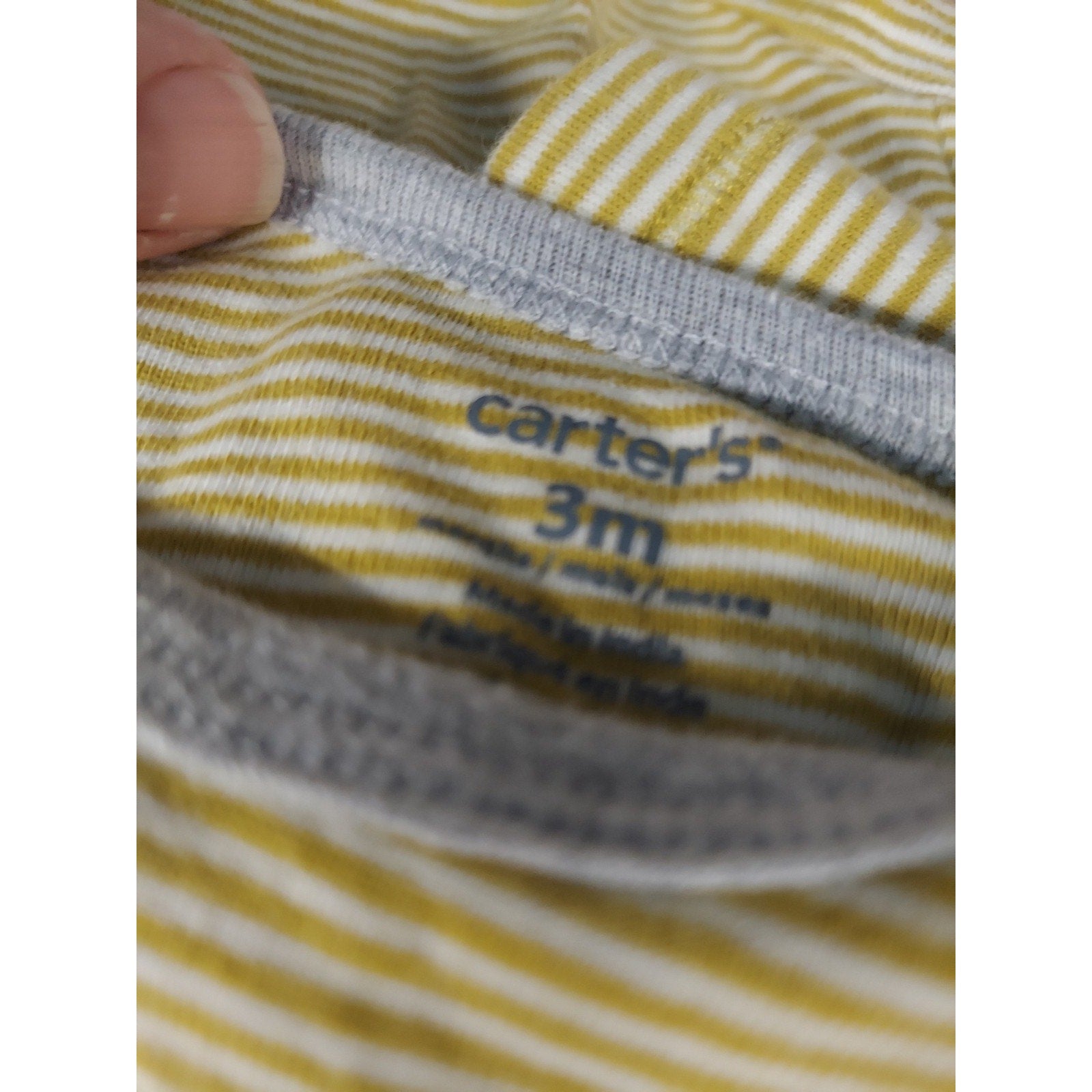 Carter's Baby Infant Lot Bundle 3 Months Bodysuits Sleepers Pants Multicolor
