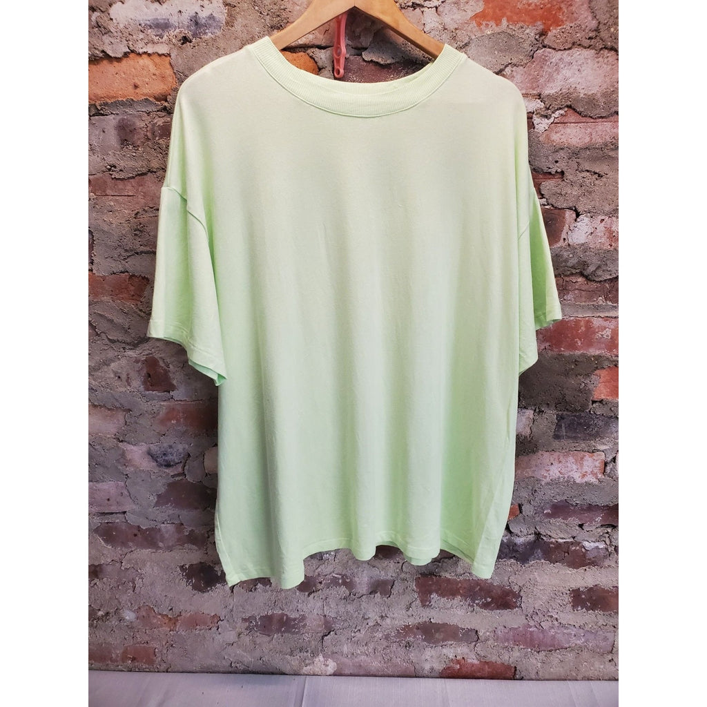 Tek Gear Mens On The Go T-Shirt Size XXL Light Green Cotton Blend Athletic