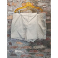 Ann Taylor Womens Size 18 Beige Chino Flat Front Shorts Classic Style
