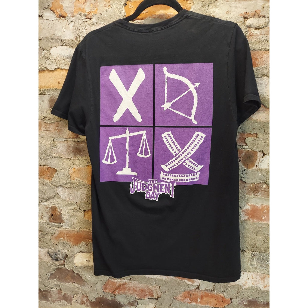 WWE Mens T Shirt Medium Black The Judgment Day Wrestling Graphic Tee