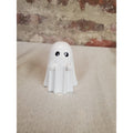 Shy Ghost Figurine Statue Middle Finger Funny Rude 3 Inch White Halloween Decor