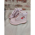 Timberland Toddlers Boots Size 5 Light Pink Waterproof Rainbow Heart Ribbon