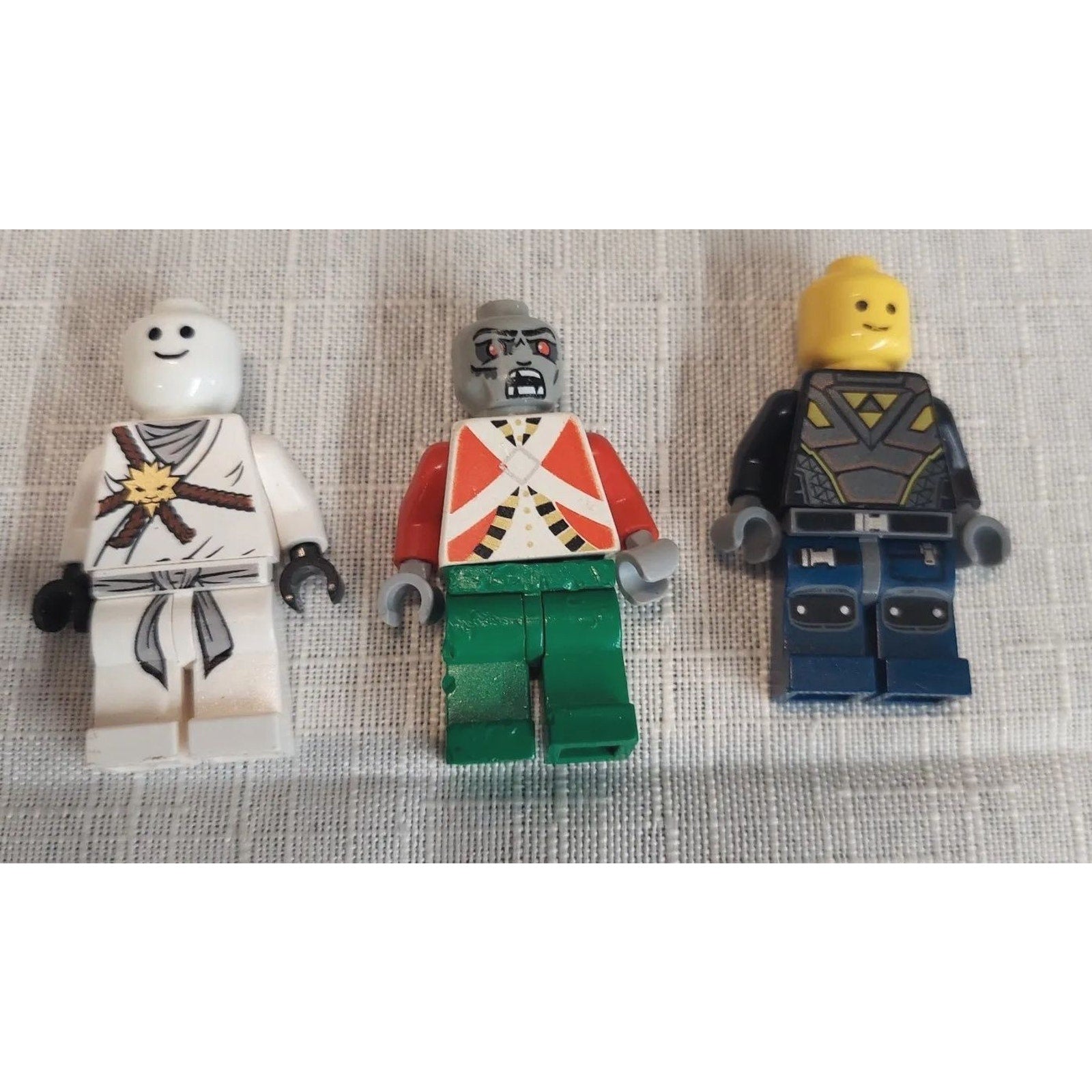 LEGO Minifigures Lot of 3 Ninjago Zane General Cryptor PIXAL Action Figures