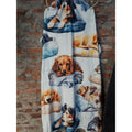 Dogs All Over Print Throw Blanket Bernese Mountain Dachshund Golden Retriever