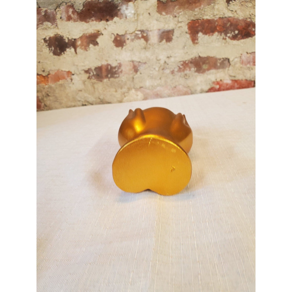 Gold Hands Face Vase Modern Abstract Sculpture Planter Home Decor