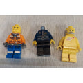 LEGO Minifigure Lot Classic Space Yellow Spaceman Police Officer City Worker