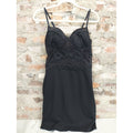Blashe Womens Corset Bustier Dress Size 2XL Black Lace Bodycon Cocktail Party