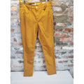 Route 66 Womens Jeggings Size 14 Mustard Mid Rise Skinniest Leg