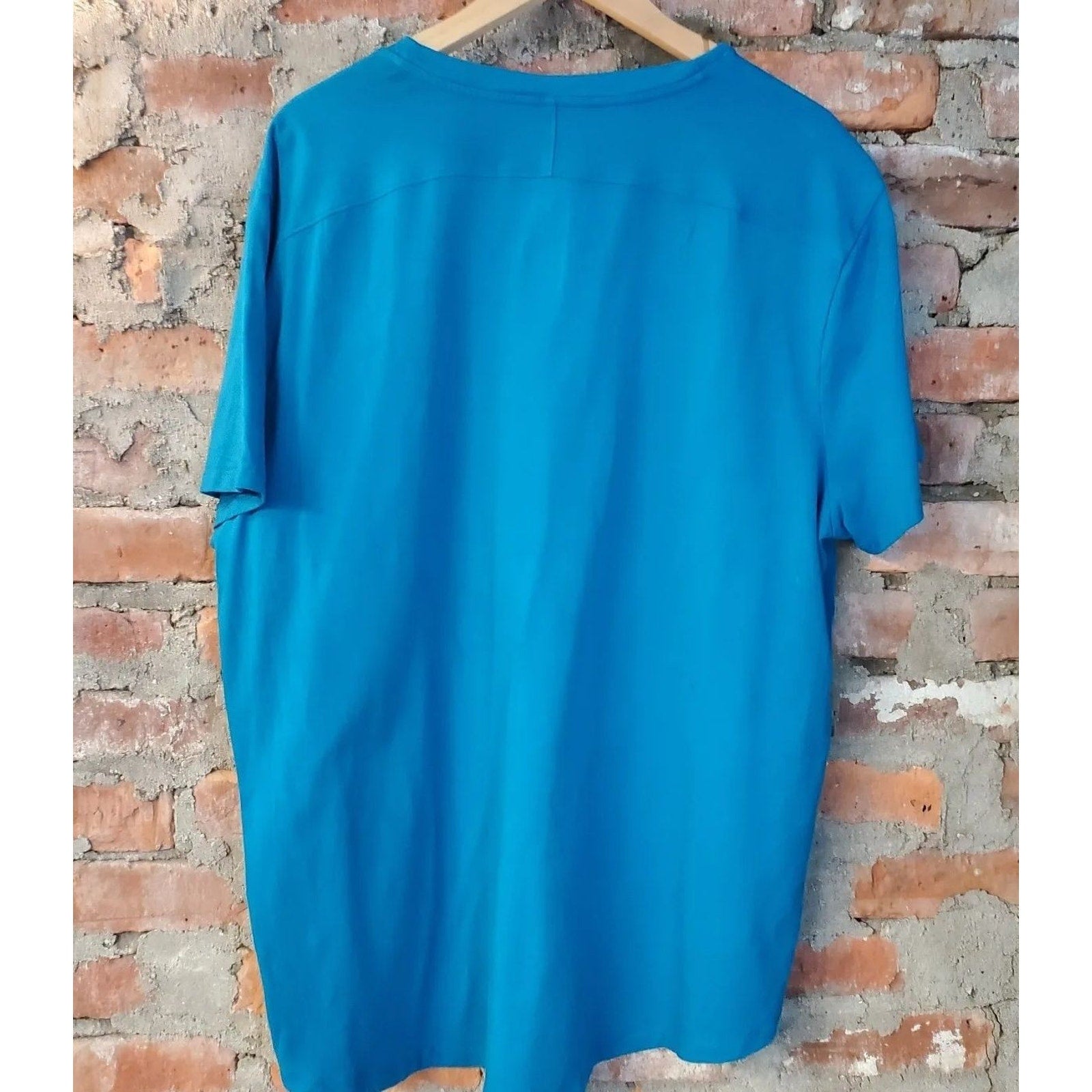 All In Motion Mens Athletic T Shirt Size XXL Blue Short Sleeve Cotton Blend