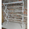 Folding Drying Rack Clothes Laundry Rack Portable Collapsible White Indoor