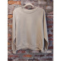 GAP Unisex Sweatshirt S Tan Raglan Crewneck Pullover Long Sleeve Fleece