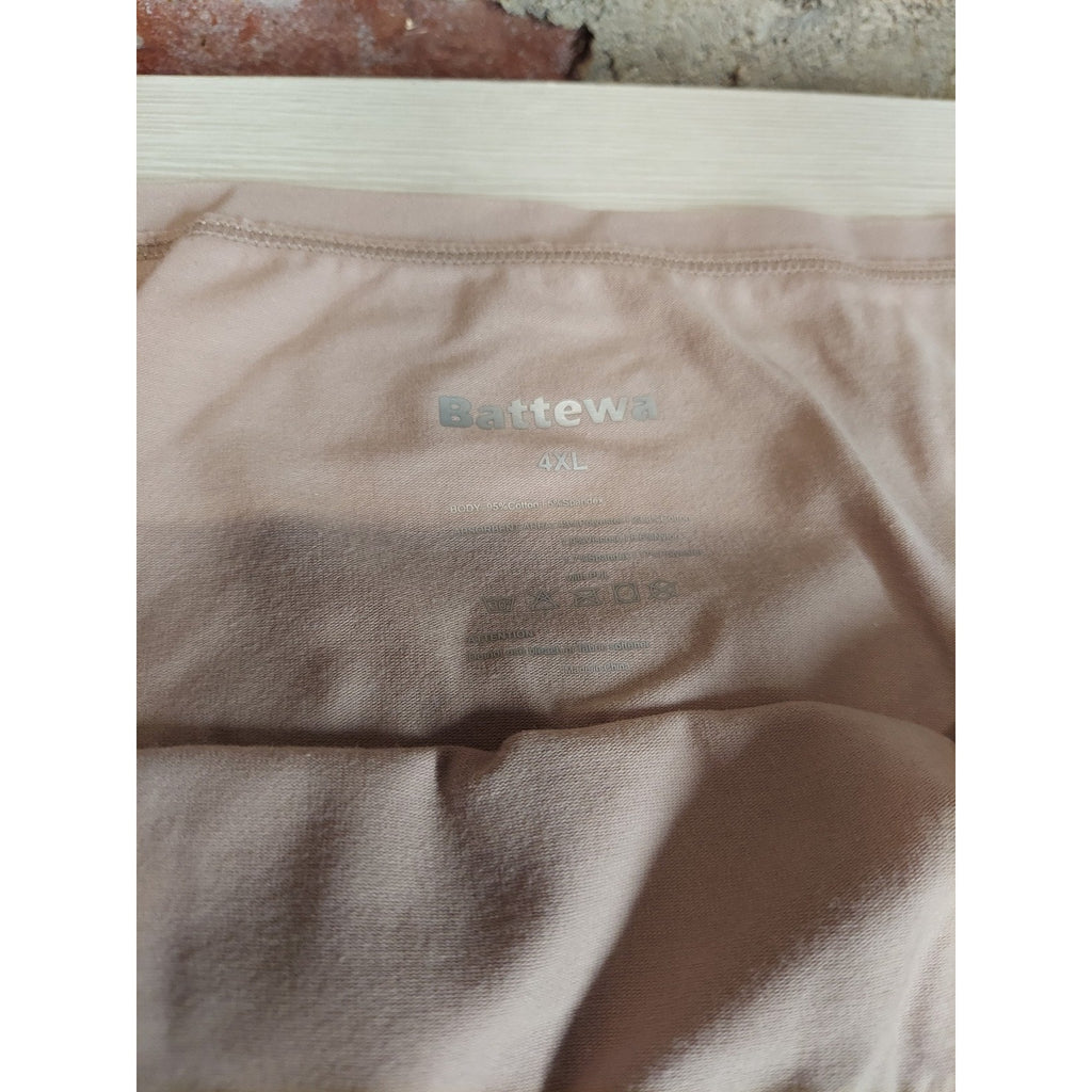 BatteWa Womens Period Panties High Waist Briefs 4XL Reusable Underwear Leaks