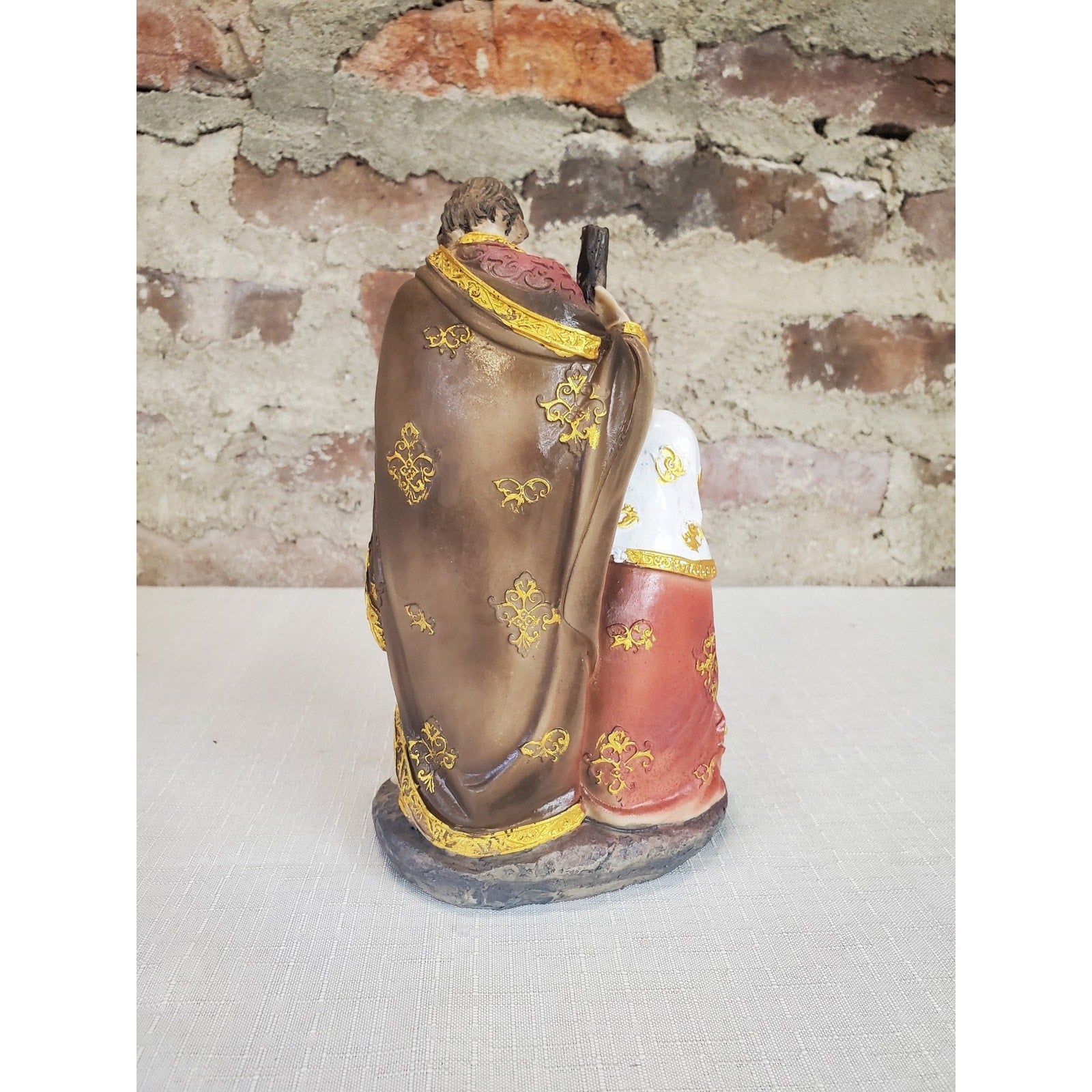 Nativity Scene Holy Family Figurine Religious Christmas Display Decor 9 Inch