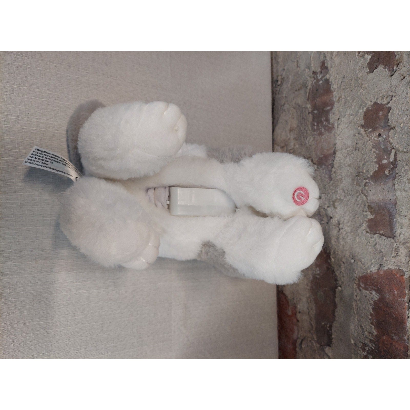 Höpearl Cat Plush Toy Electronic Stuffed Animal Gray White Kids Ages 3+