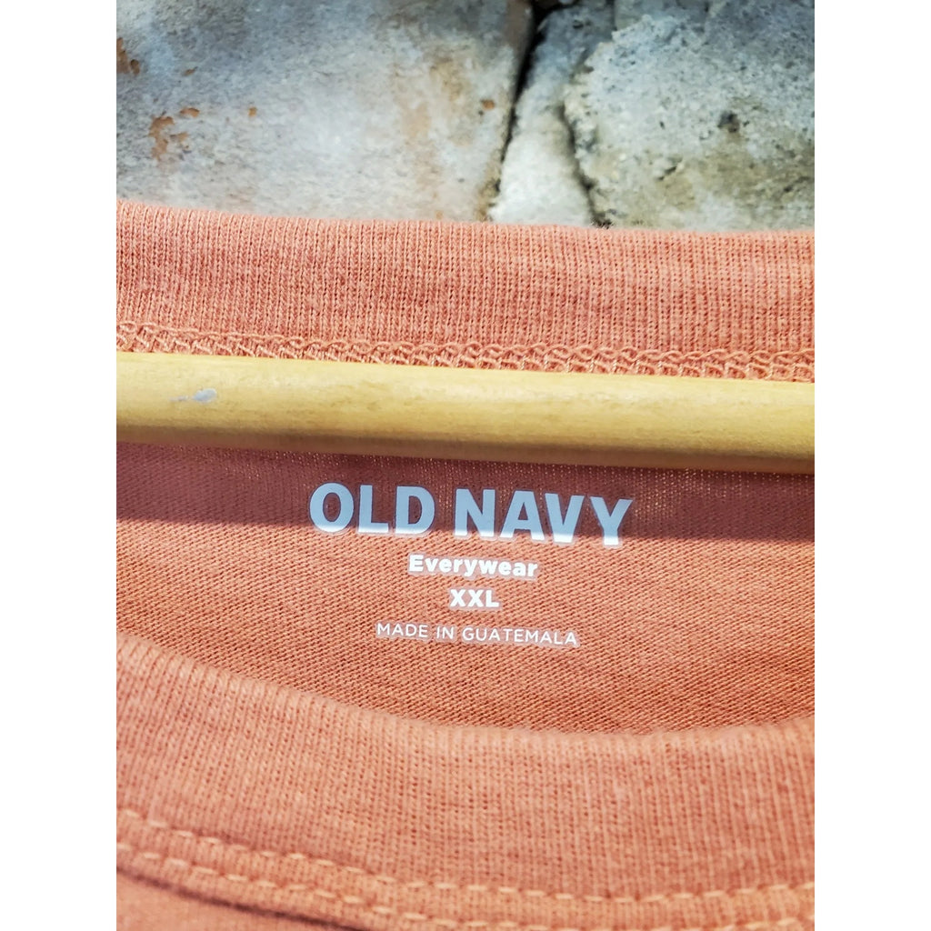Old Navy Womens Everywear Cool Moms Club Graphic T-Shirt Size XXL Coral