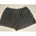 Universal Thread Womens Shorts XXL Black Linen Rayon Blend Elastic Waist Pull On