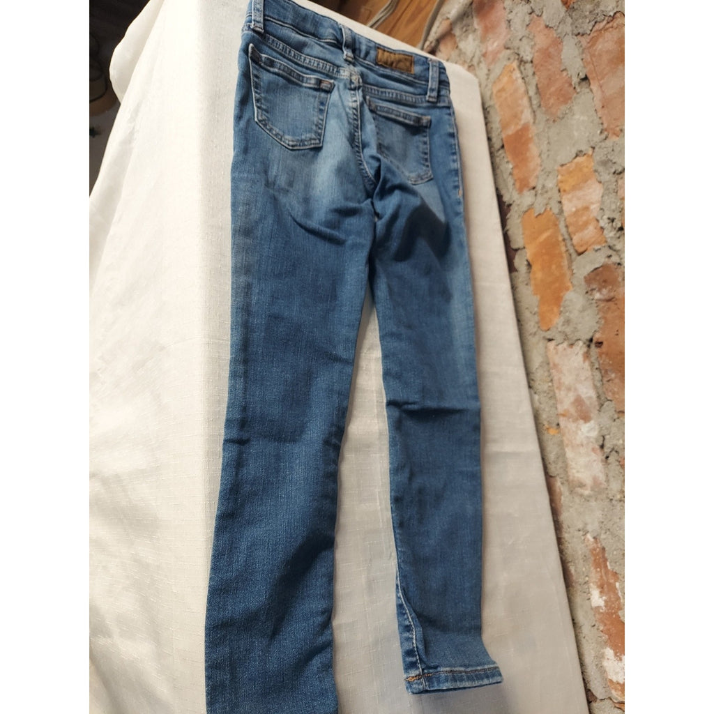 Polo Ralph Lauren Girls Jeans M 8-10 Blue Wash Slim Fit Youth Denim Pants